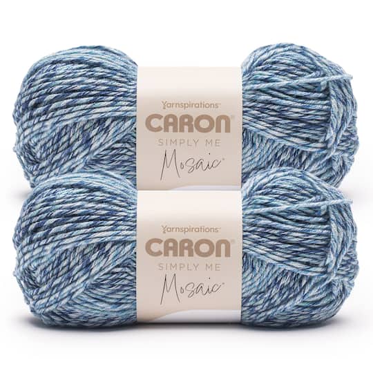 2 Pack Caron® Simply Me Mosaic™ Yarn
